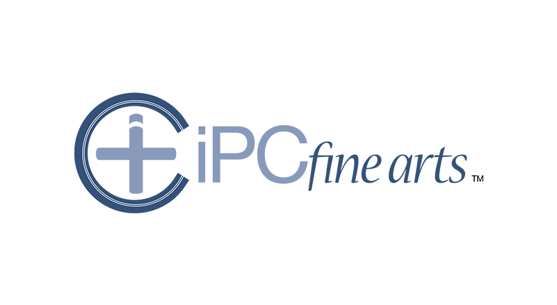 iPlusCONNECT Fine Arts logo design
